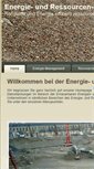 Mobile Screenshot of energie-ressourcen.ch